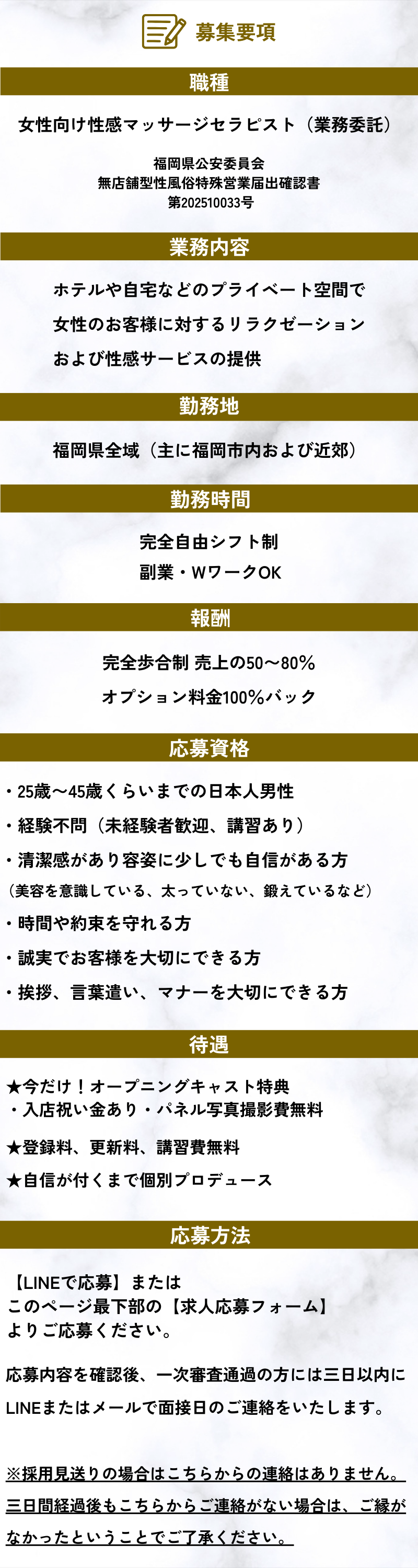 募集要項